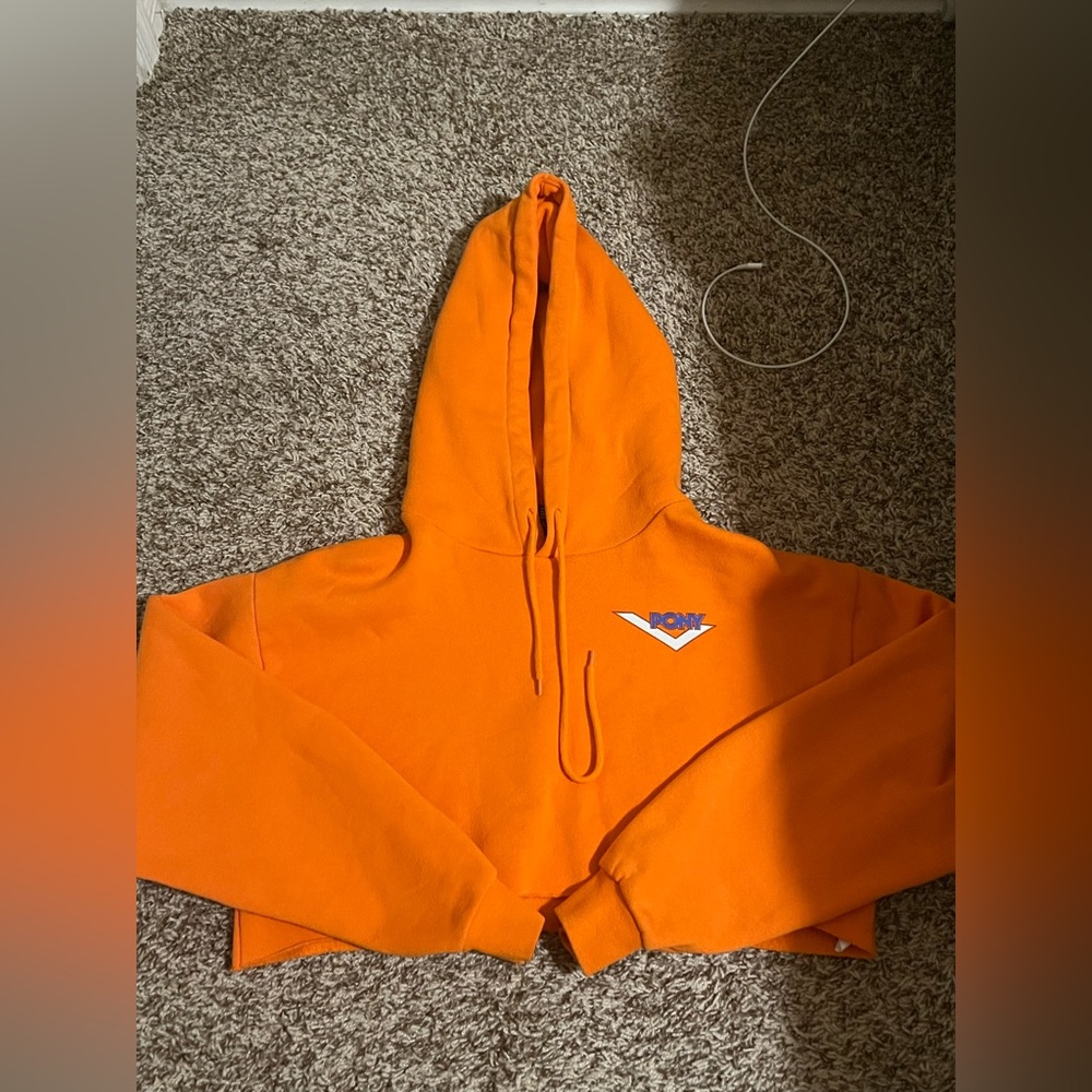 Orange crop hoodie